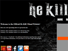 Tablet Screenshot of hekill3.com